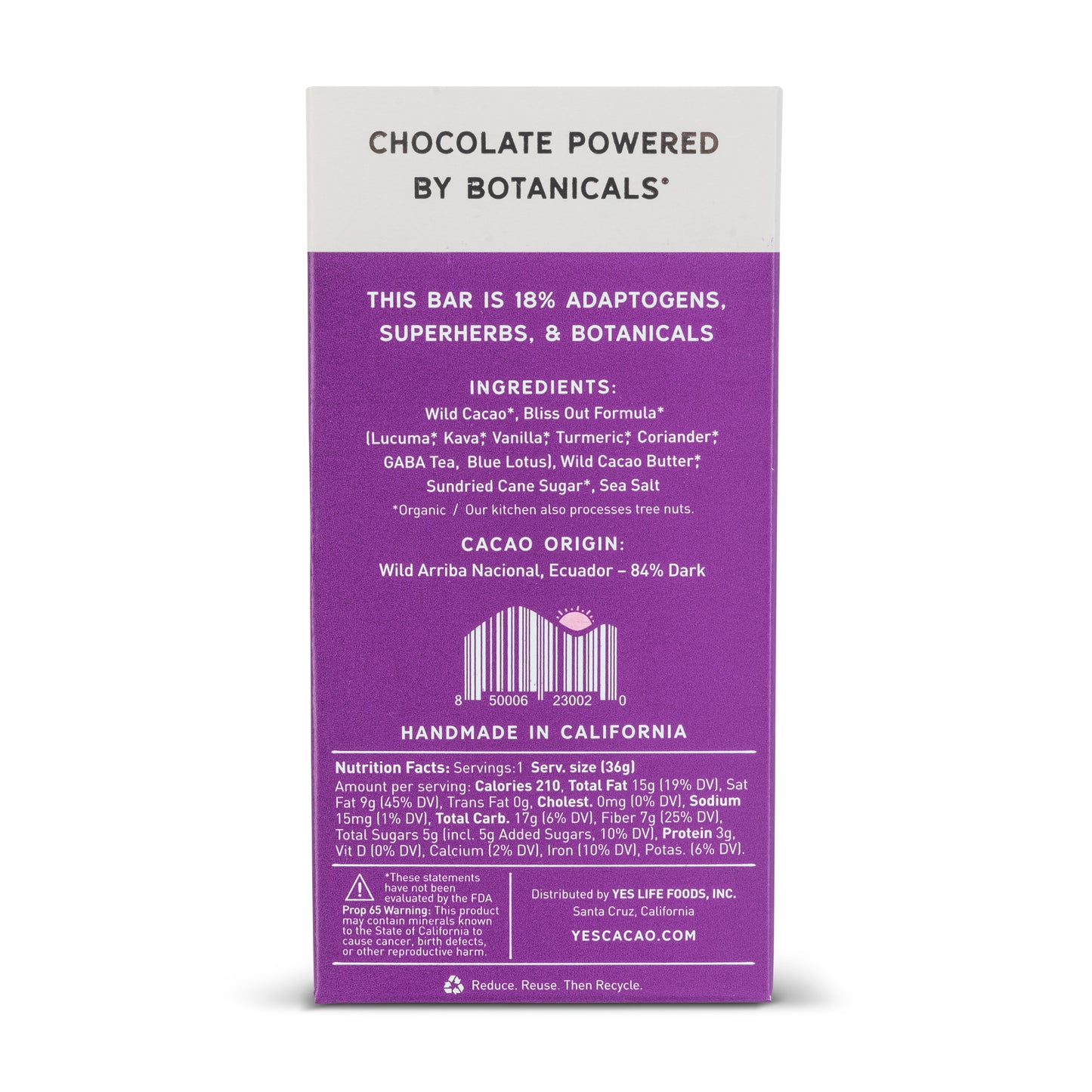 BLISS OUT Botanical Chocolate® Chips