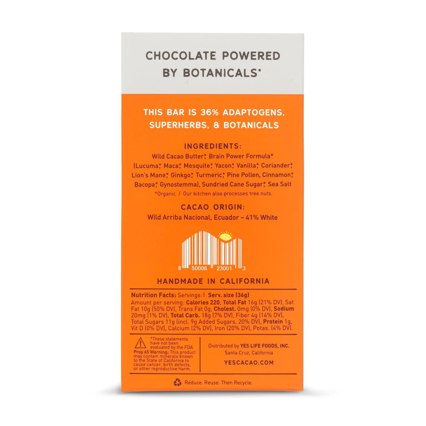 BRAIN POWER Botanical Chocolate®