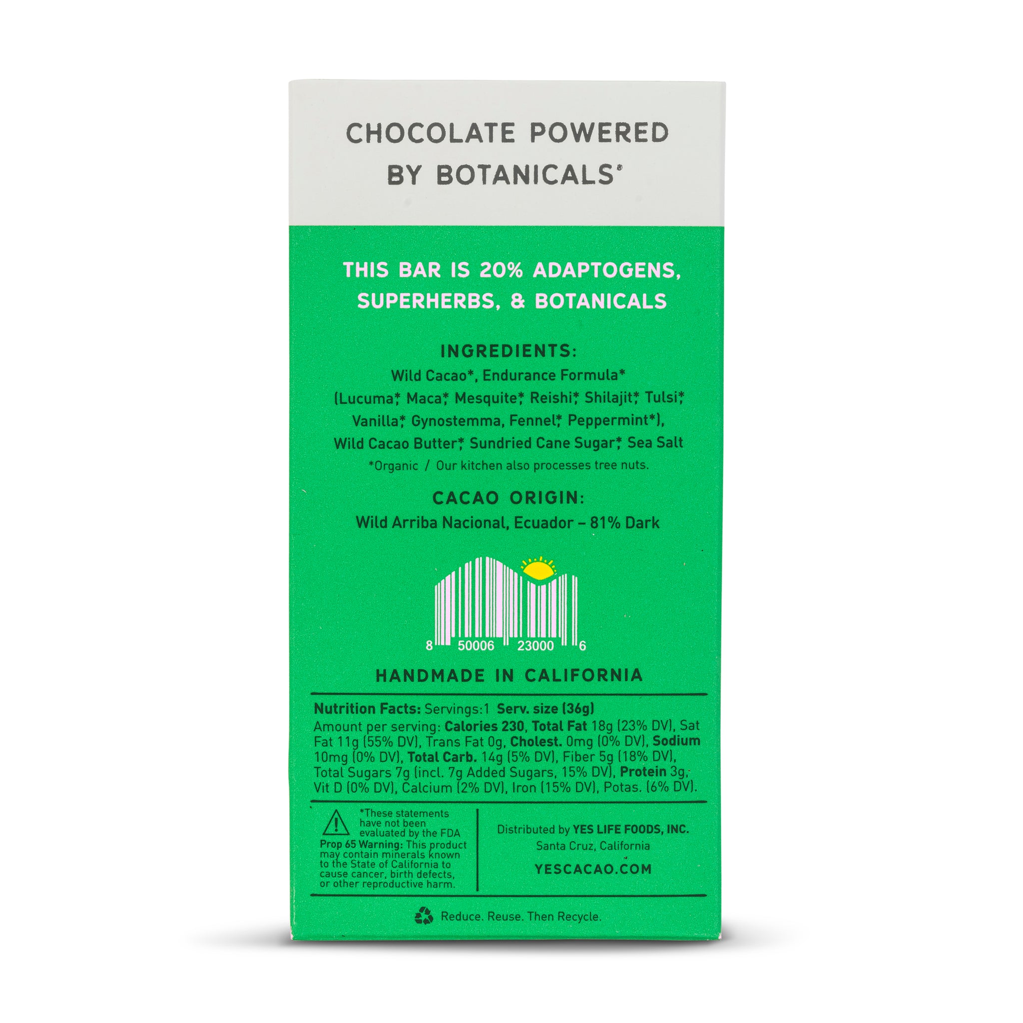 ENDURANCE Botanical Chocolate®